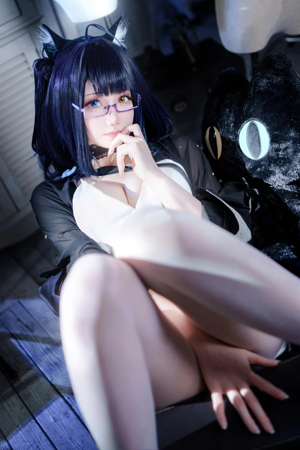 焖焖碳 - 黑茶子 [22P-286MB] tg@simisebaisi 【丝足阁】019.webp